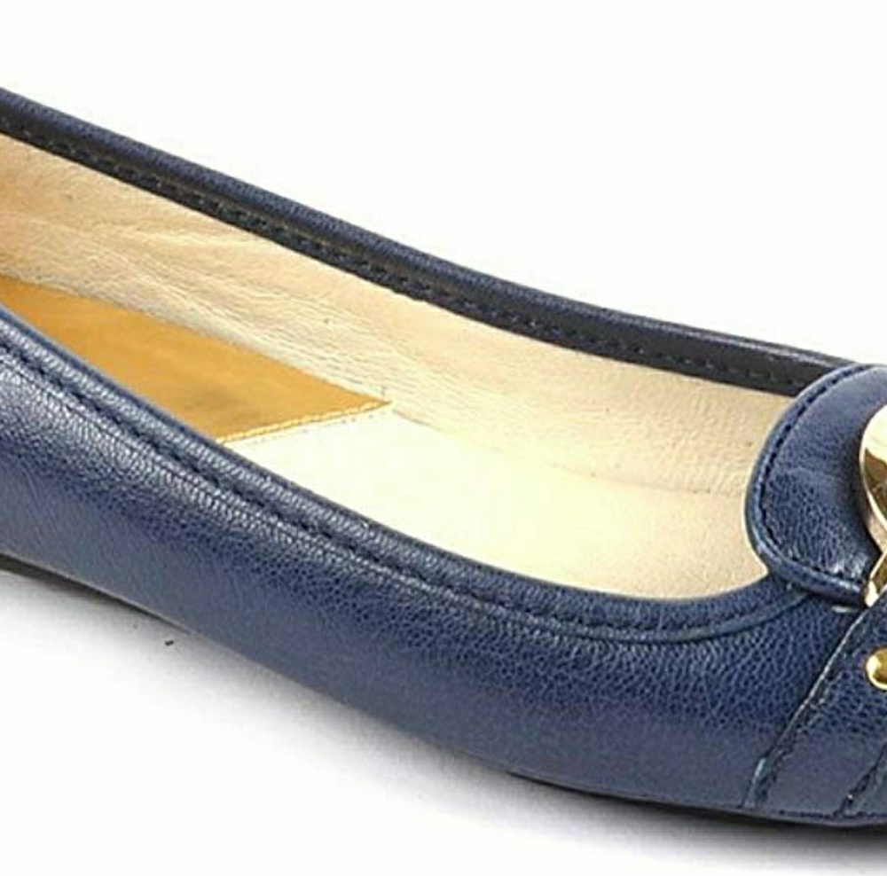 Michael Kors Fulton Navy Moccasins Flats